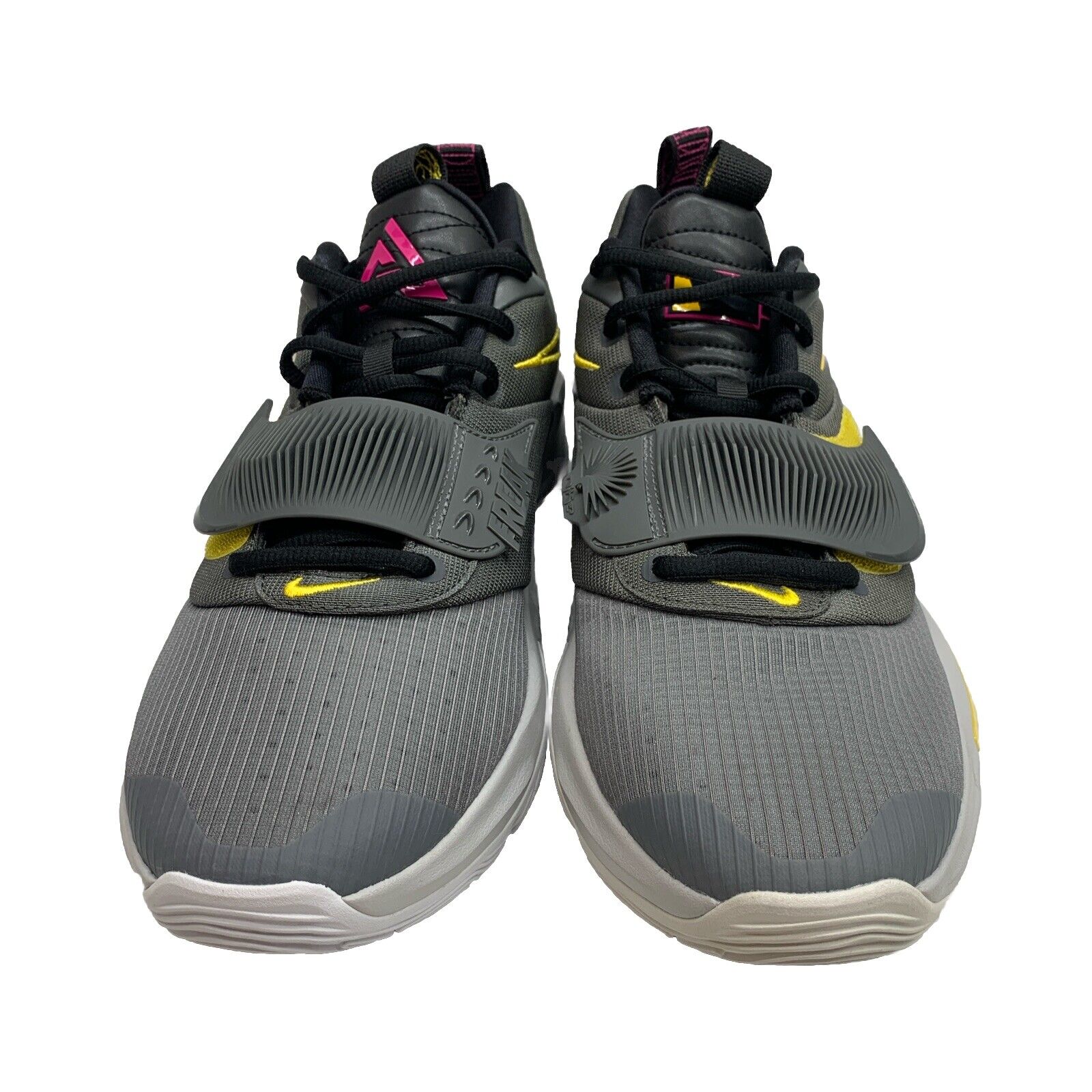 Nike Mens Zoom Freak 3 DA0694-006 Gray Basketball Shoes Sneakers Size 10.5 Lace