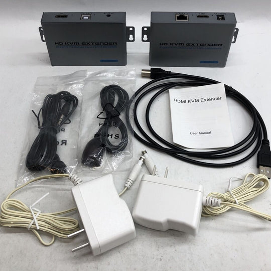 HDMI KVM USB Extender HD Video Extender Support Resolution up to 1920x10 2 Pack