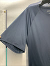 Men's Speedo Easy Short Sleeve Loose Fit Swim Tee Shirt Navy Black Size Large