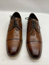 Stacy Adams 25066-221 Men's Brown Cognac Cap Toe Oxford Dress Shoes Size 9.5W