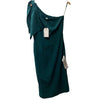 Dress the Population Tiffany One Shoulder Bow Detail Midi Sheath Dress Medium