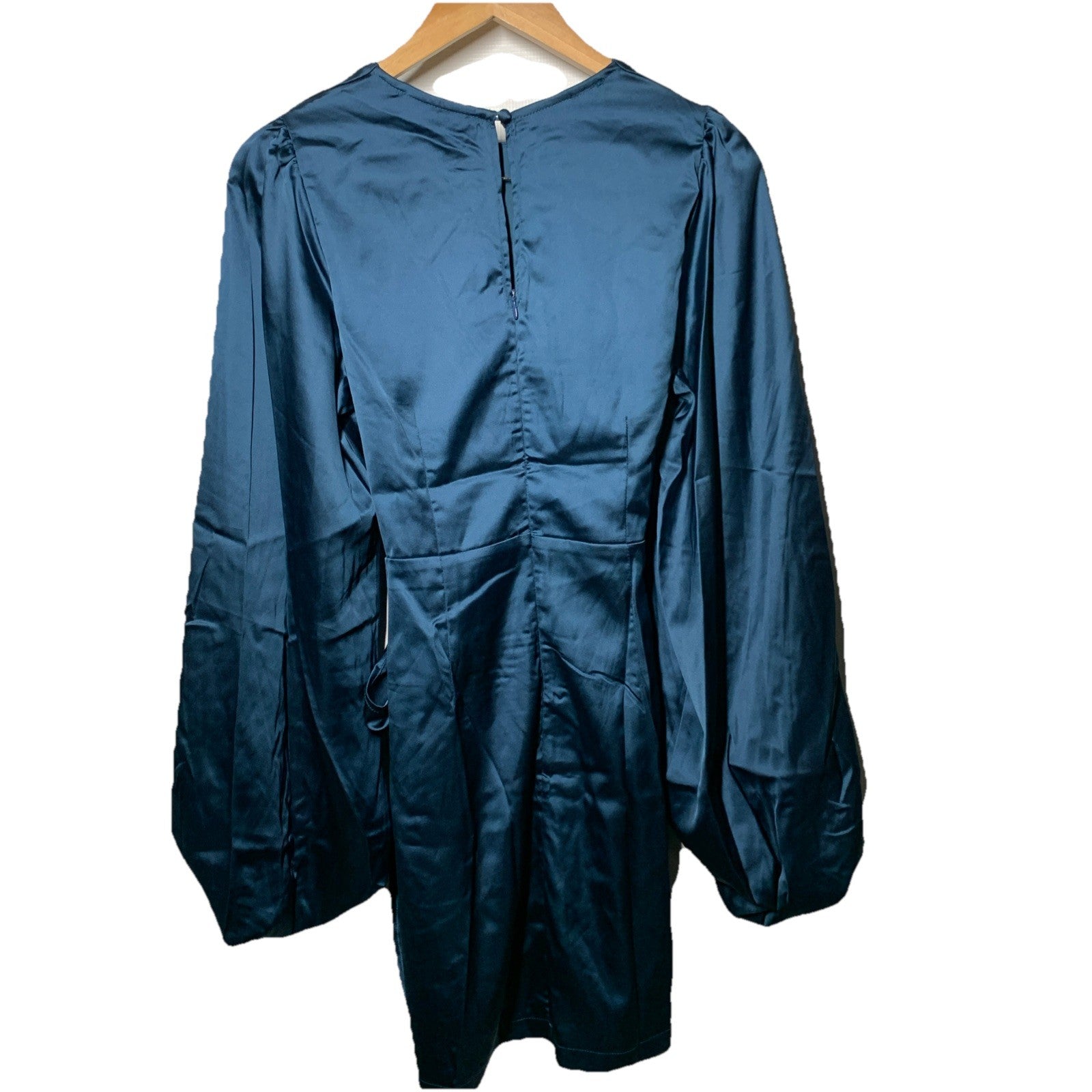 Petal + Pup Opal Dress Women's Balloon Long Sleeve Tie-Waist Cocktail Size 6