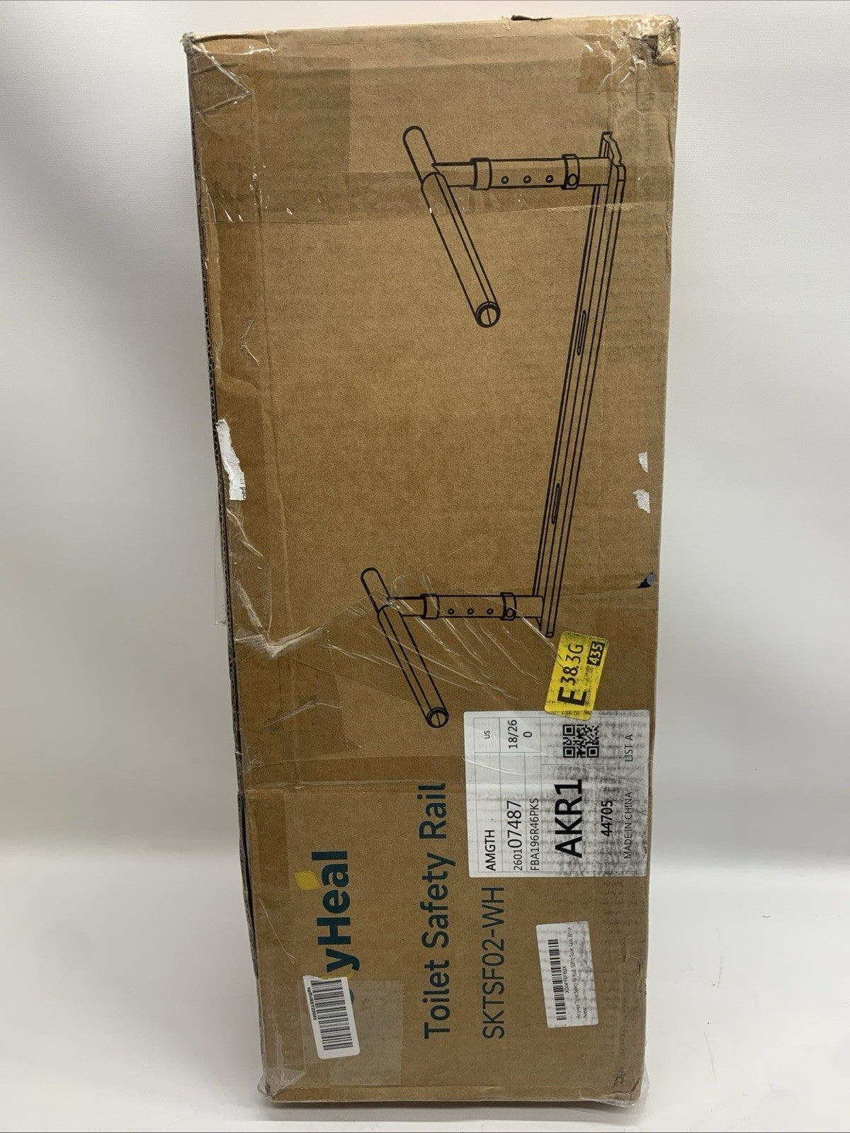 Toilet Safety Rails Seniors Height Adjustable Toilet Safety Frame Grab 500 LBs