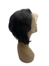Bob Wig Human Hair 180% Density 13X4 HD Transparent Lace Front Wigs 10in