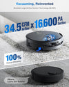 ECOVACS DEEBOT X9 PRO Omni Robot Vacuum and Mop, 16,600Pa Suction, OZMO Roller