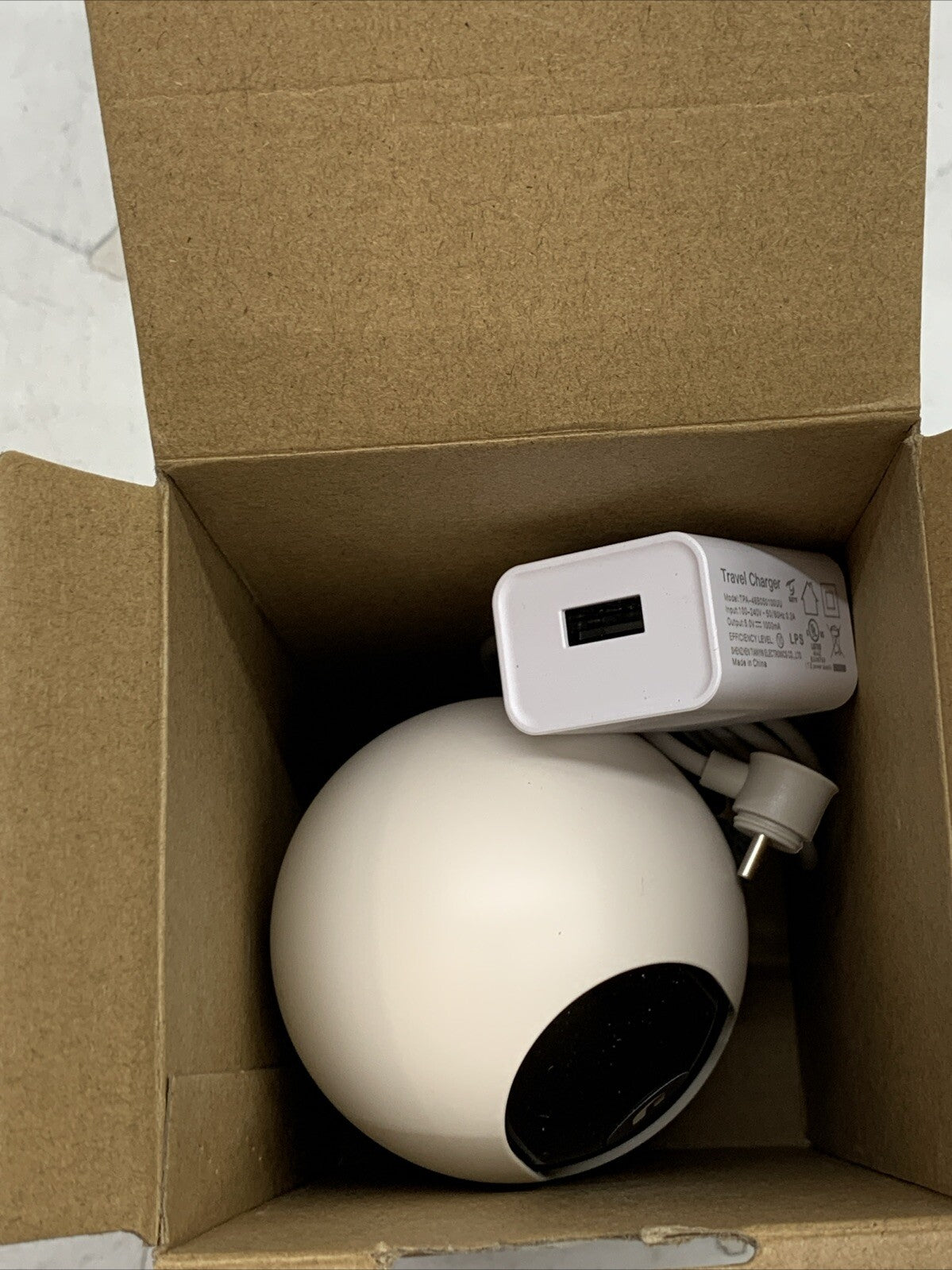 Nooie 360 Cam Full-Range Motion Tracking Camera WiFi Baby Monitor White - 2 Pack