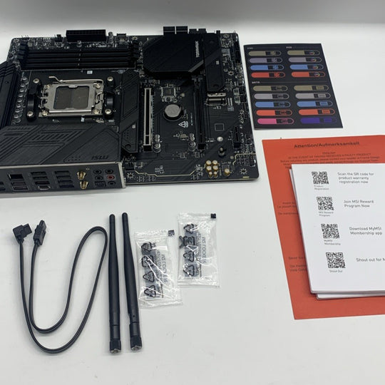 MSI MAG B650 Tomahawk WiFi Gaming Motherboard (AMD Ryzen 9000/8000/7000 Series