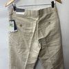 Perry Ellis Men's Linen Blend Dress Pants Natural Linen Size 30x30 with Pockets