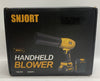 Leaf Blower Cordless with Battery and Charger 300,000 RPM Extended Nozzle Yellow
