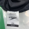 Speedo Womens One-Piece Swimsuit Black Size 8/34 F PRO-LT Swimwear Solid Pull On
