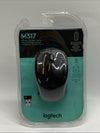 Logitech Wireless Optical Mouse 1000 DPI 2.4 GHz with Nano Receiver M317 - Black