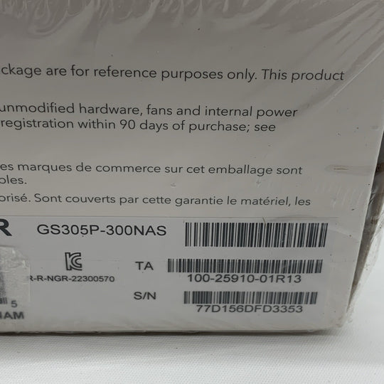 NETGEAR Business 5 Port Gigabit Ethernet PoE Unmanaged Switch 4 x PoE+ @ 63W