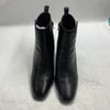 ALDO Womens Hay Ankle Boot Black Size 10 B HAY-001 001-043 Block Heel Almond Toe