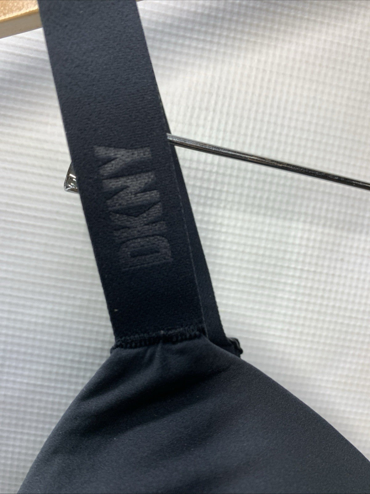 DKNY DK7934 Women's Active Comfort Wire-Free T-Shirt Bra Black Opaque Size 38D
