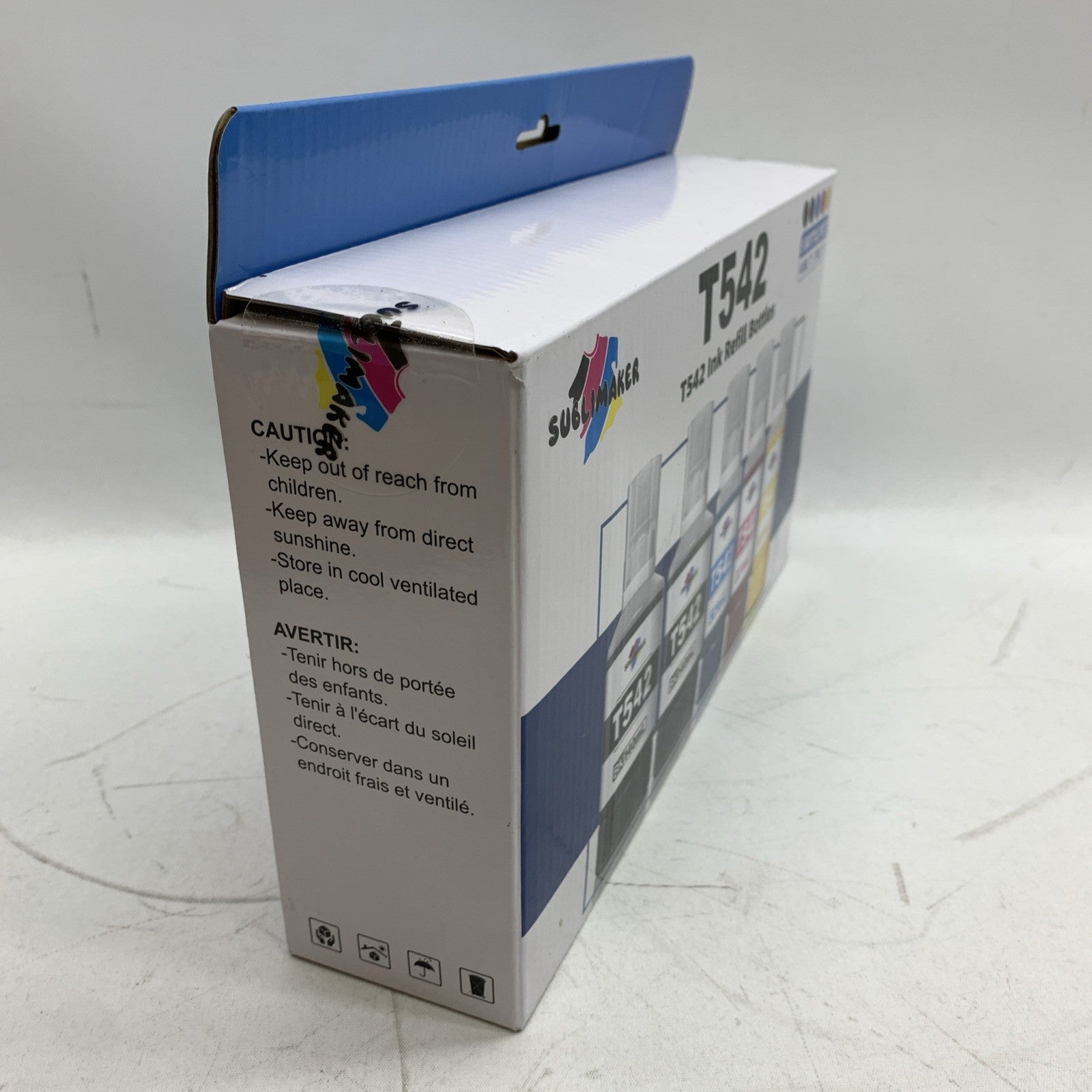 SUBILIMAKER T542 Sublimation Ink Set 5 Bottles 2x140ml 3x70ml for Epson Ecotank