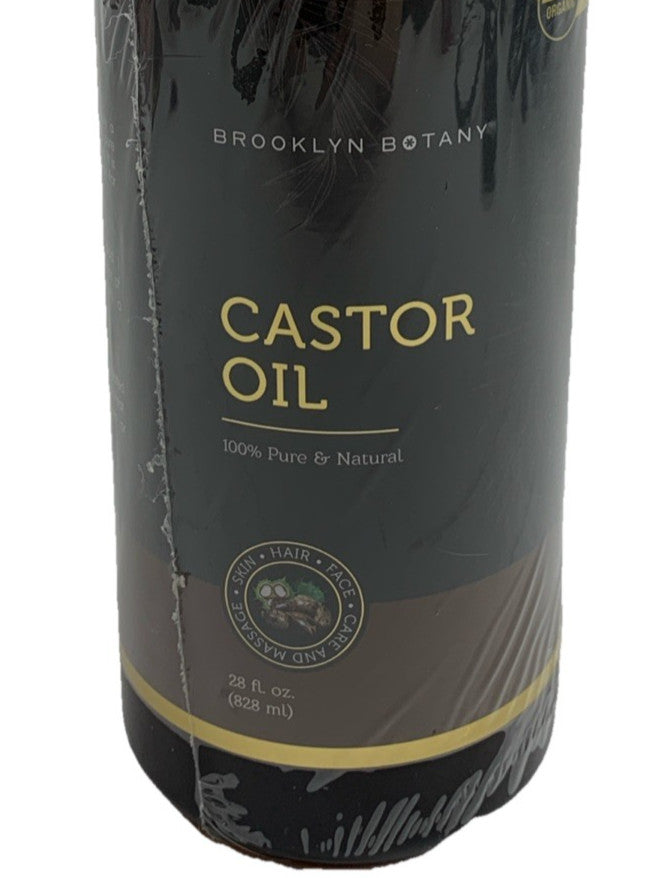 100% Pure & Natural Castor Oil for Hair Growth Skin Face Care & Massage 28 fl oz