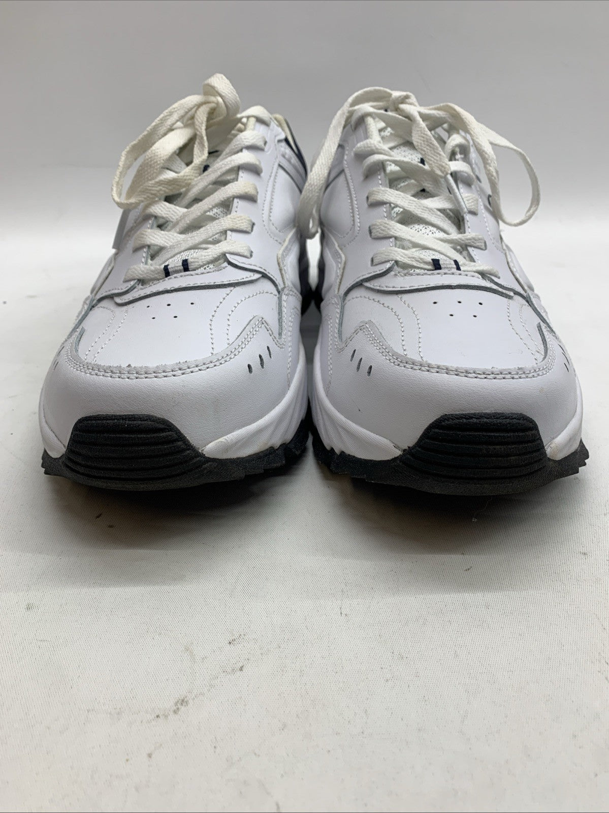 Man's Athleisure Dr. Scholl's Sebastian Sneaker Size 10.5 Wide White Lace-up