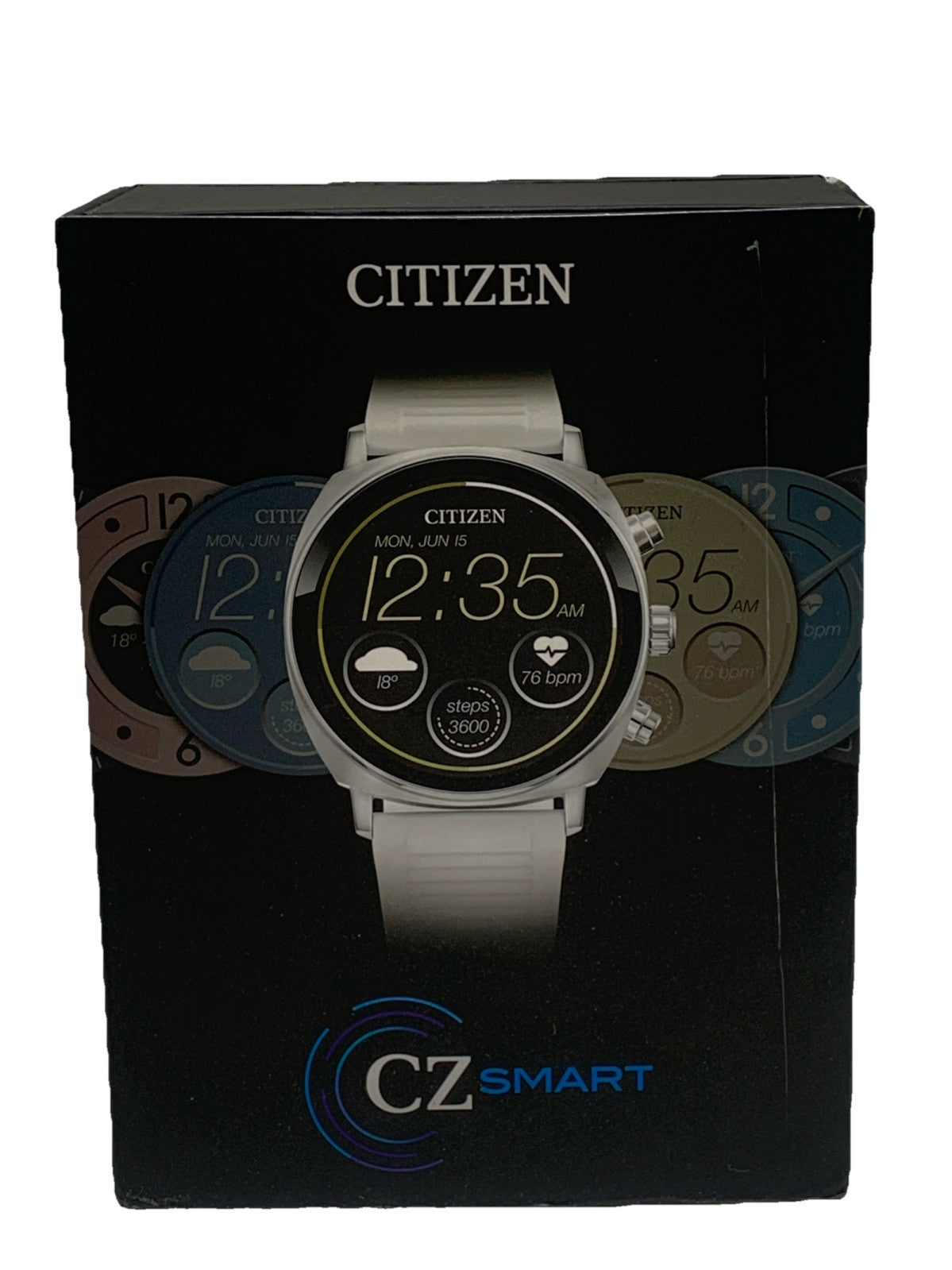 Citizen CZ MX1000-28X Smart Touchscreen Smart Watch Digital Display 41MM White