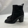 ALDO Womens Hay Ankle Boot Black Size 10 B HAY-001 001-043 Block Heel Almond Toe