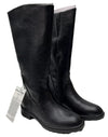 Amazon Essentials Women’s Riding Boots Size 6 Knee High Black Modern Round Toe