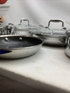 Deluxe 13 Piece Hybrid Ceramic Nonstick Stainless Steel Cookware Set Cooking