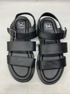Dirty Laundry Womens Platform Gladiator Sandals Baddie Wedge Buckle Black Size 9