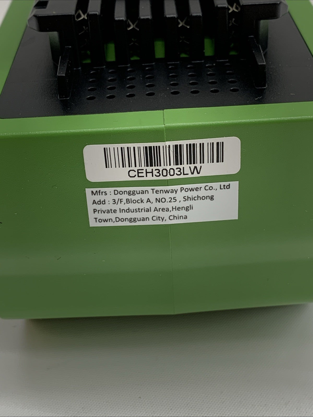 Dongguan Tenway Power Co. Lithium 40V 3.0Ah battery Max Greenworks GW29472