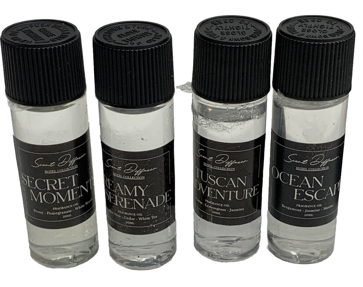 Hotel Diffuser Starter Kit Waterless Essential Oil Diffuser - 800Sq Ft Coverage