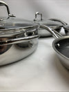 Deluxe 13 Piece Hybrid Ceramic Nonstick Stainless Steel Cookware Set Cooking