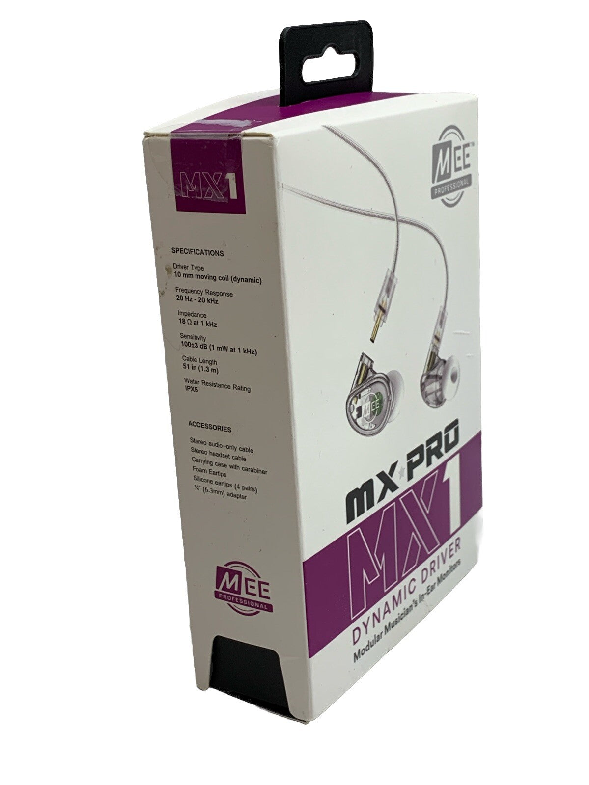 Mee Mx Pro Professional Mx 1 Dynamic Driver Modular Musicians In-ear Montors