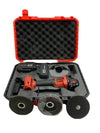 Cordless Angle Grinder  11000 RPM W/2/21v Batteries And Accessories with Case