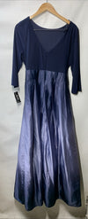 S.L. Fashions Long Satin Mother of The Bride Dress Formal Party Gown Size 12P