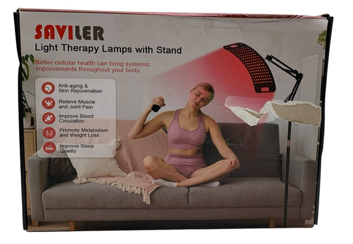 Light Therapy Lamps w/Stand Better Cellular Health Anti-aging & Skin Rejuvenatio