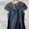 Adrianna Papell Women's Studio Mikado Short Dress Wedding Formal Party Size 8