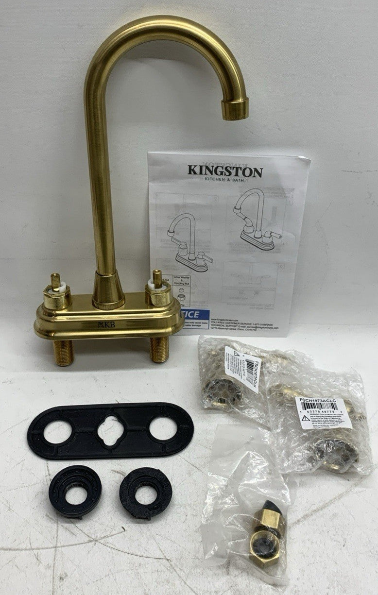 Kingston Brass KB497ACLSB American Classic Bar Faucet 1.8GPM 60PSI Deck Mount