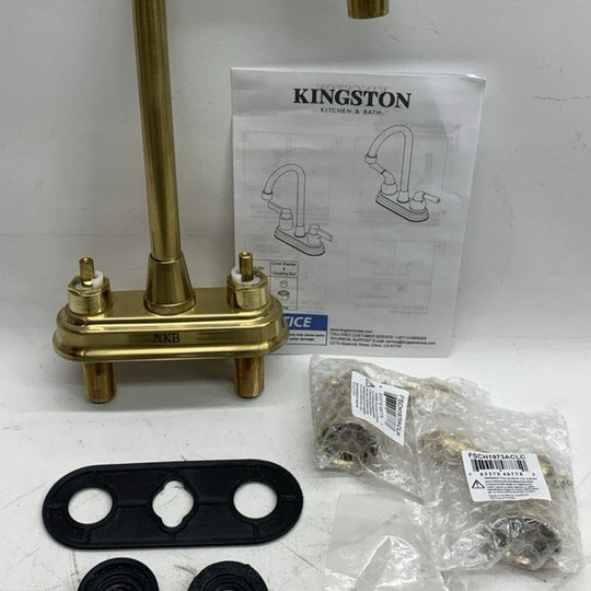 Kingston Brass KB497ACLSB American Classic Bar Faucet 1.8GPM 60PSI Deck Mount