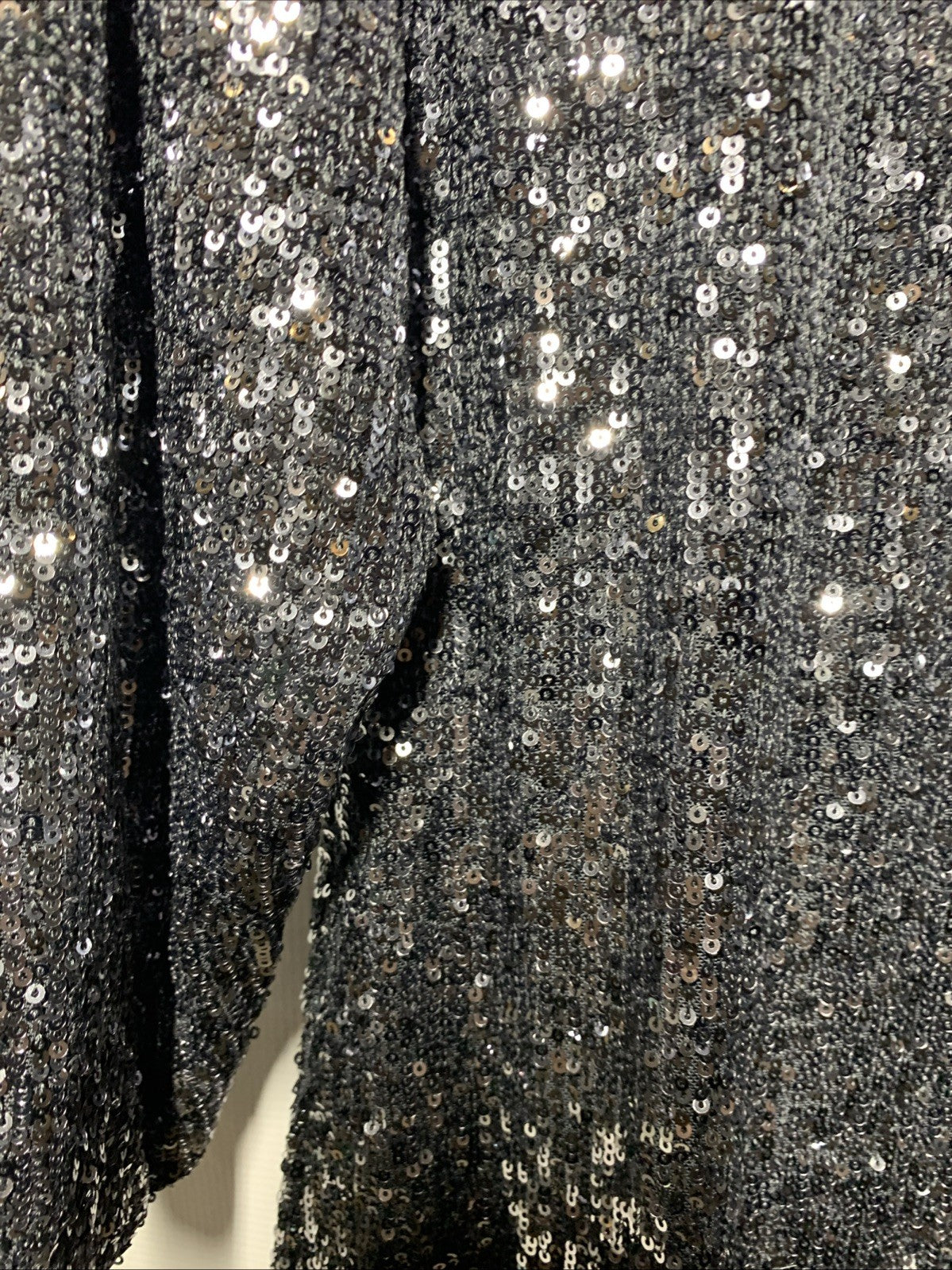 Steve madden Sparkle Dress Long Sleeve Evening Party Cocktail Glamour Size 10