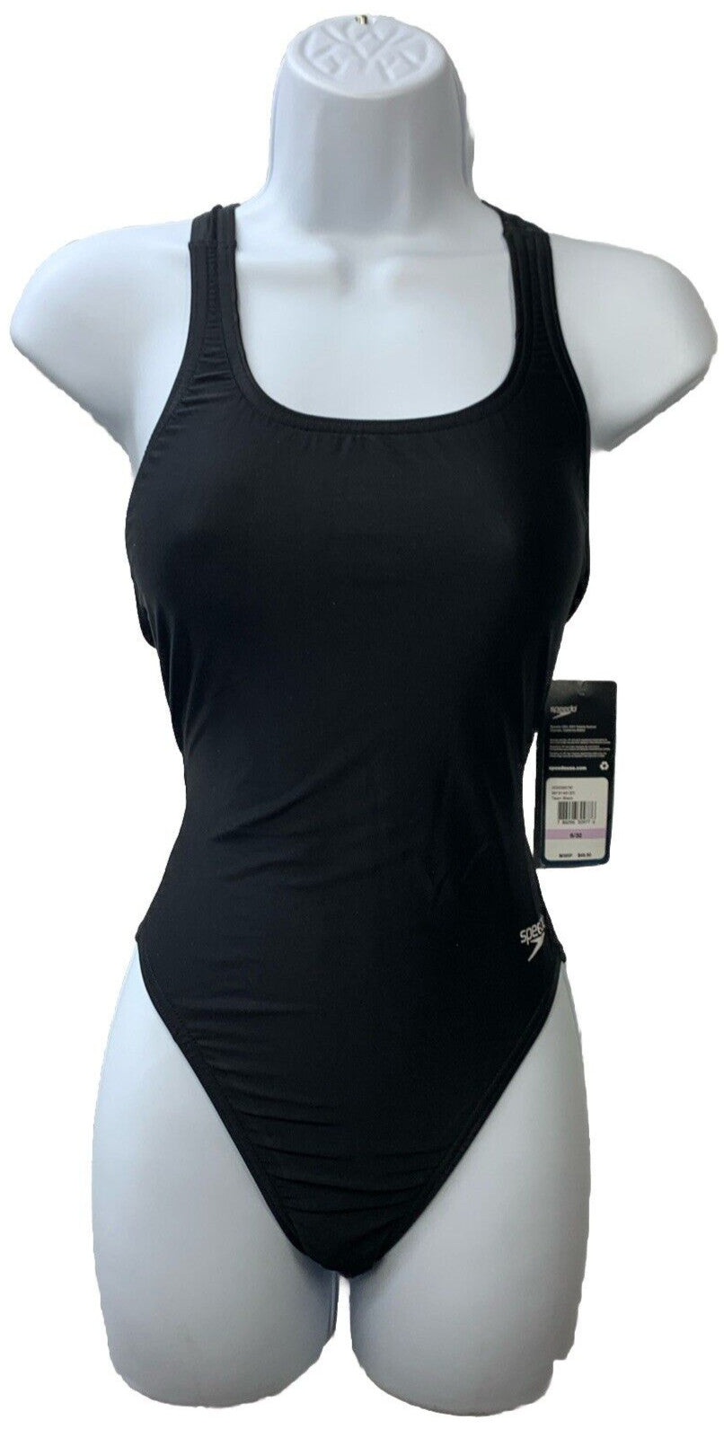 Speedo Women's FL Prolt Super Pro One Piece Swimsuit Black Size 6/32 Swimwear