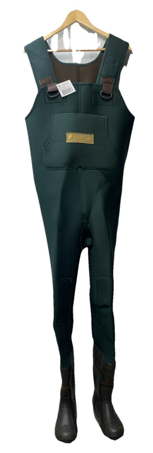 Frogg Toggs® Amphib Neoprene Cleated Bootfoot Chest Wader Size 7 Bib-style Green
