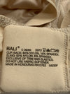 Bali Bra Womens 36C Beige Wireless Classic Support DF3372 Cool Comfort Fabric