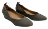 Blondo Womens Fallen Rock Etta Waterproof Wedge Pump Shoe 6M Pull-On Casual Gray