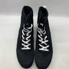 Venum Contender Mens 8.5 High Top Boxing/MMA Shoes Black/White Mid-cut Lace-up