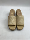 Seychelles Women's One of a Kind Platform Mule Sandal Natural Size 8 Open Toe