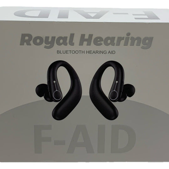Royal Hearing F-AID Bluetooth Rechargeable Hearing Aid Clear Sound & Easy to Use