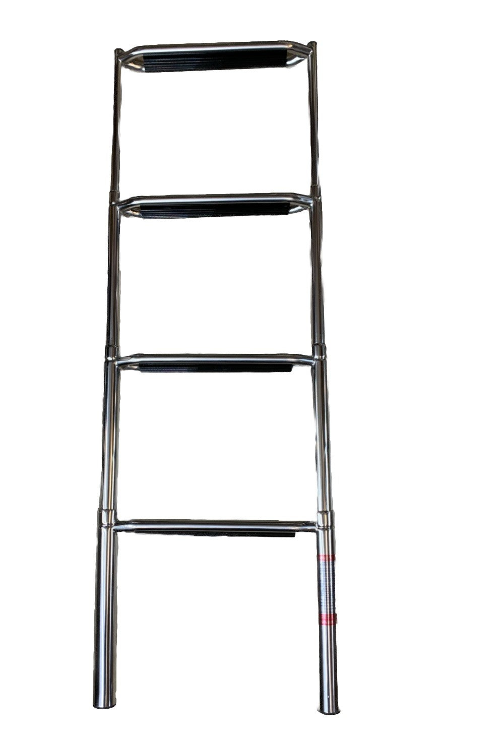 316 Stainless Steel 4 Step Marine Boat Folding Telescoping Ladder Yacht Ladder