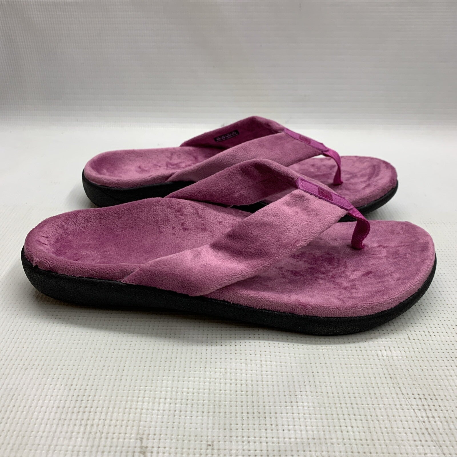 Spenco Women's Victoria Cozy Slipper Berry Pink Size 10D All Man Made Slip-on