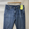 Levis 541 Jeans Men 38x32 Athletic Taper Stretch Flex Extra Room Blue Long Pants