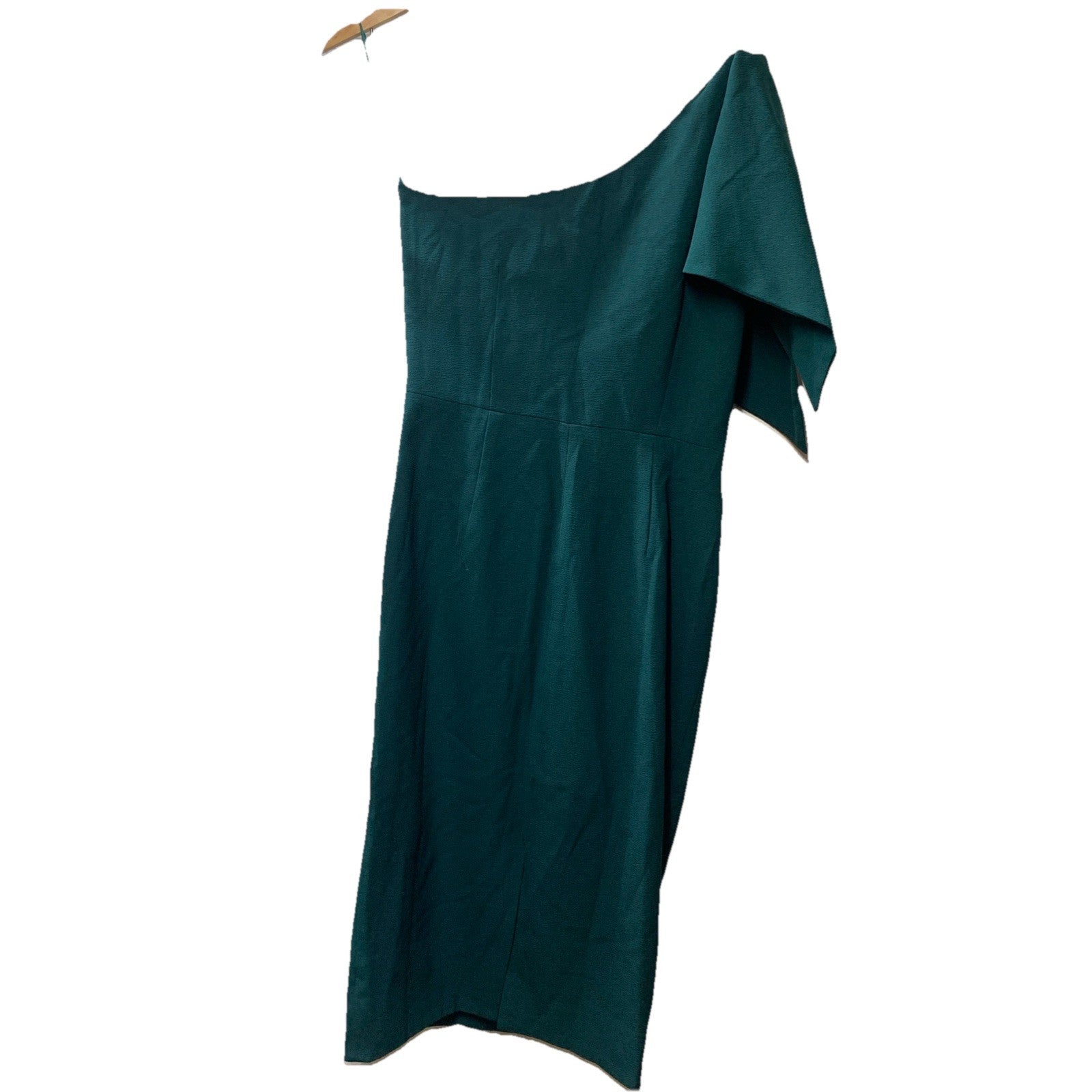 Dress the Population Tiffany One Shoulder Bow Detail Midi Sheath Dress Medium