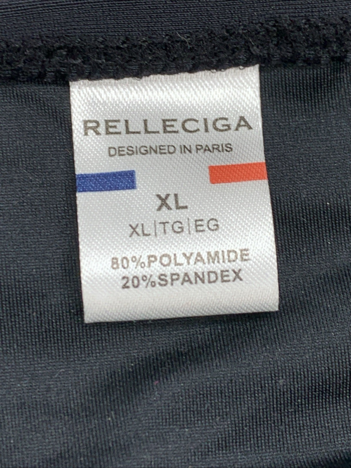 RELLECIGA Women Push Up Bikini Set Knot Front Underwire Swimsuits Size XL Black