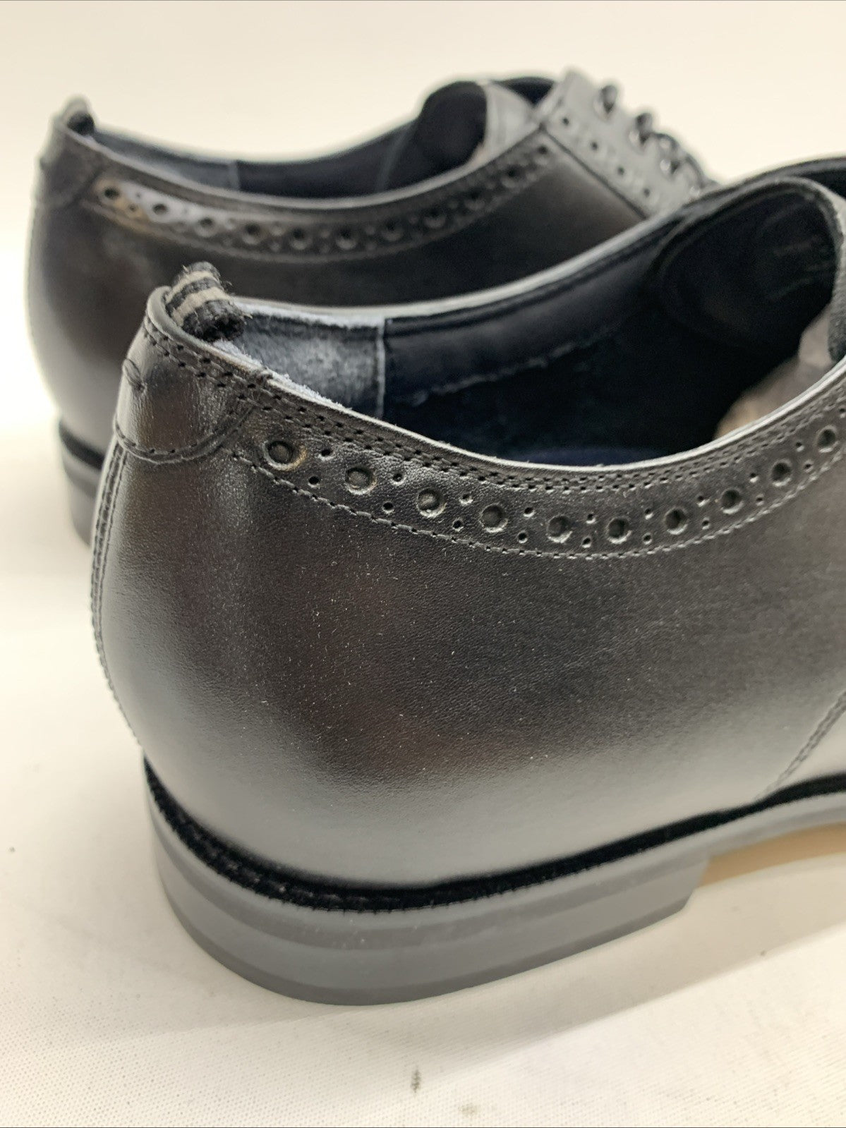 Cole Haan Men's Go-To Classic Plain Toe Oxford Size 9M Black Lace-up C30627